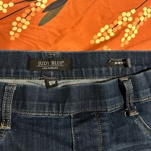 Judy Blue Women's Boot Cut Jeans in Dark Blue